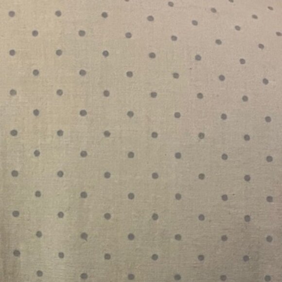 White/blue polka dot 6 button down shirt. Y2K - Picture 3 of 6